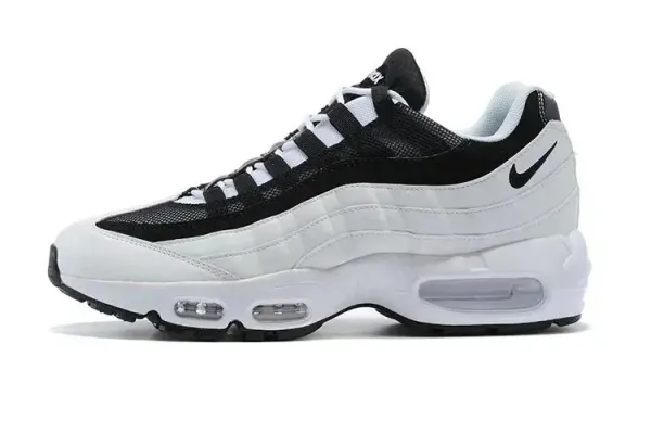 Nike Air Max 95 White/Black Sneakers - 1