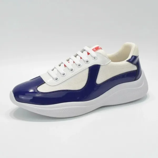 Prada Linea Rossa Nylon and Leather Sneakers Black - 2