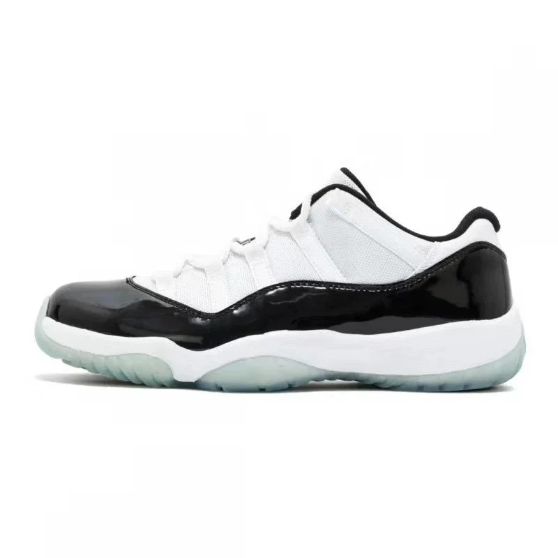 Air Jordan 11 Low White Ice Sole Sneakers - 11