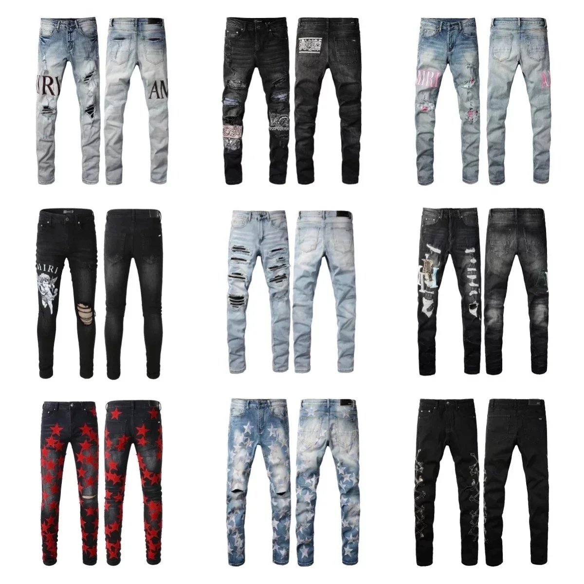 High street fashion jeans hot-005ph - 3671113