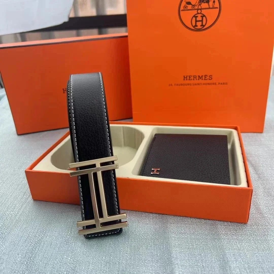 Hermès Reversible Leather Belt