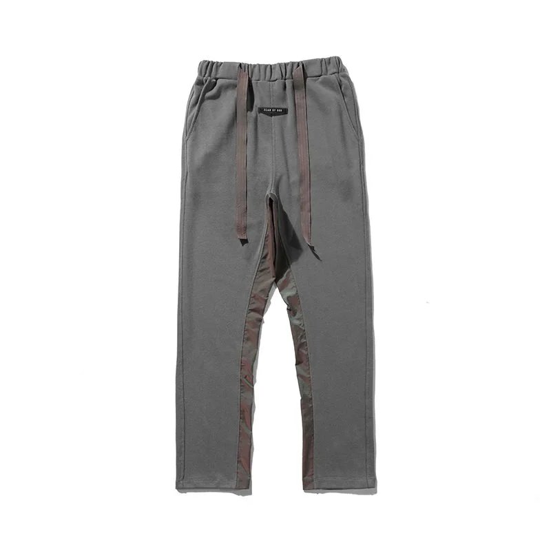 Off-White Diagonal Zip Sweatpants Gray - 1
