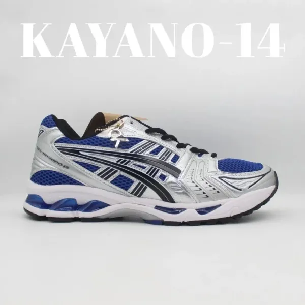 Asics Kayano 14 Silver Pink Running Shoes - 10