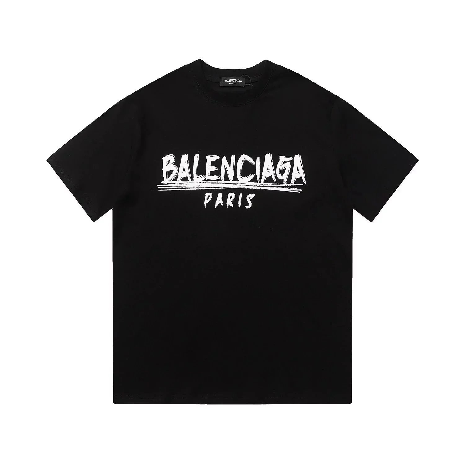 Balenciaga Two Women Logo T-Shirt Black - 6