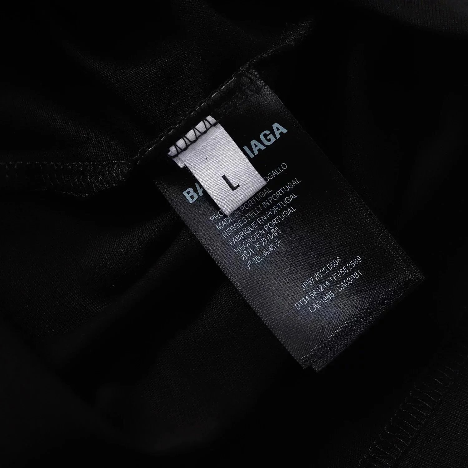 Balenciaga Two Women Logo T-Shirt Black - 8