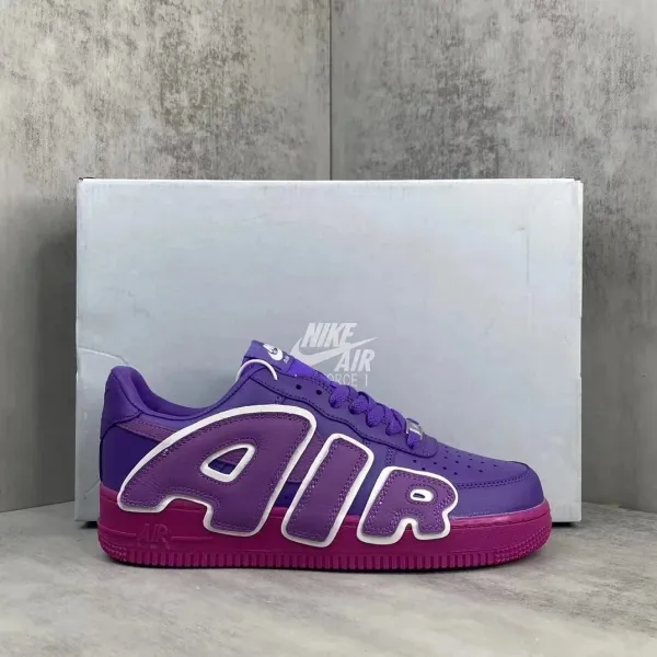 Nike Air Force 1 Low Purple Gradient Sneakers - 1