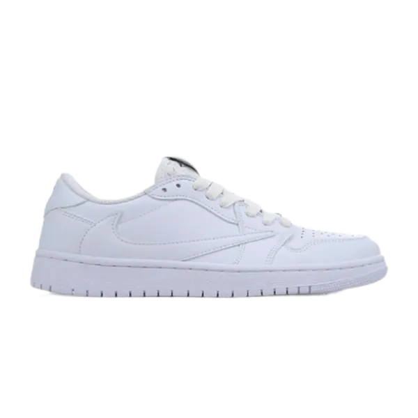 Nike Air Jordan 1 Low White Sneakers - 1