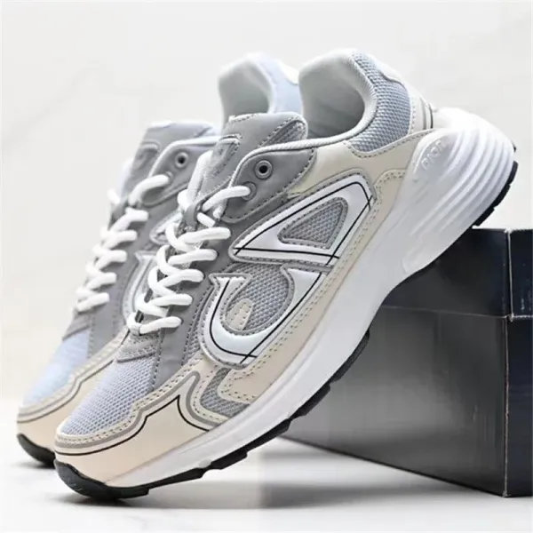 Asics Gel-1130 Beige Gray Chunky Sneakers - 1