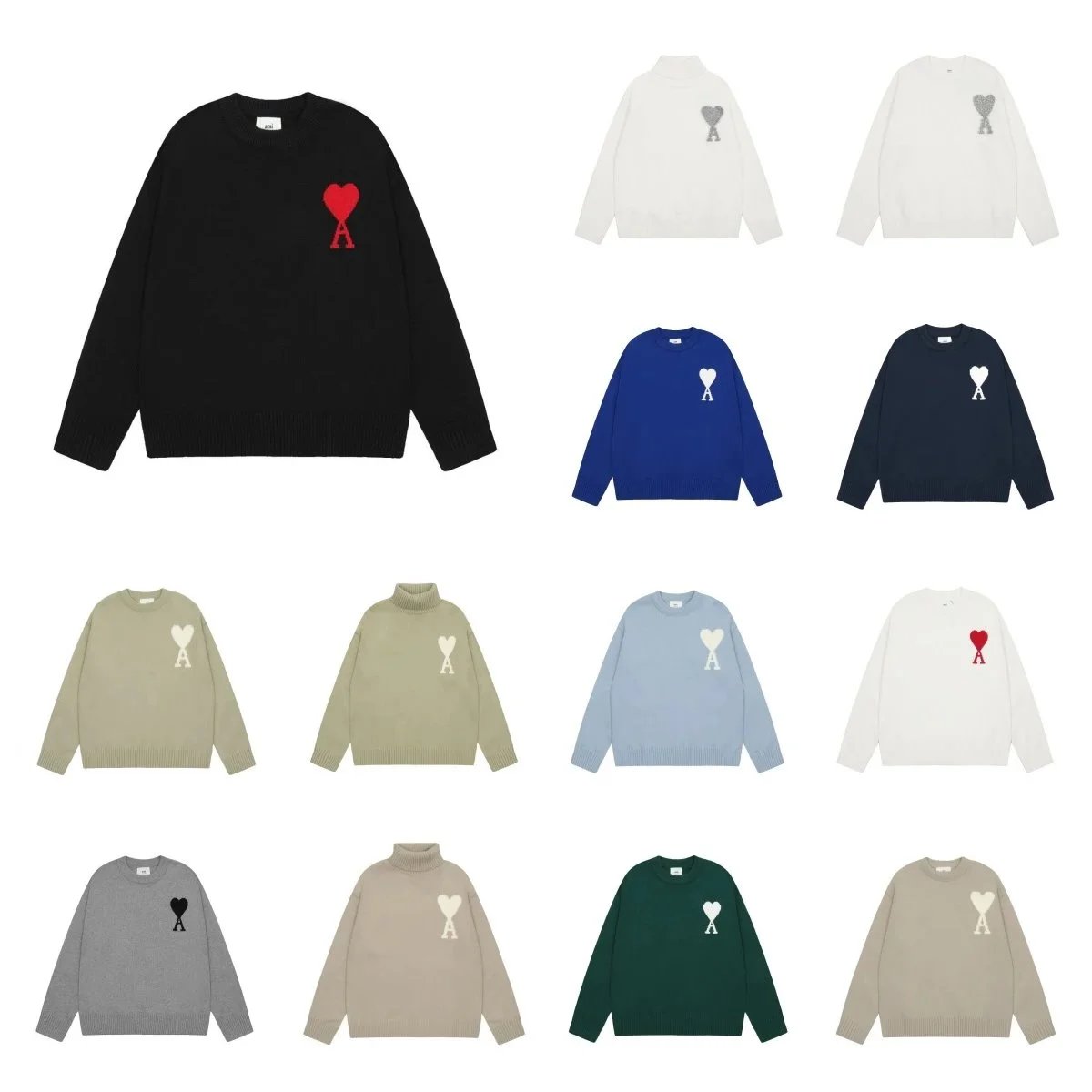 ZW-2最火爆爱心高品质休闲毛衣（TOP品质） - 3670932