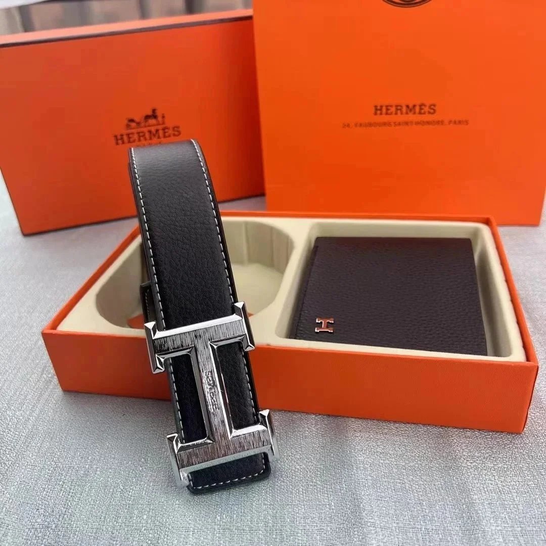 Hermès Reversible Leather Belt
