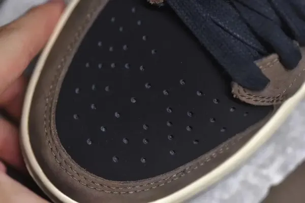 Travis Scott x Nike Air Jordan 1 Low OG Black Sneakers - 3