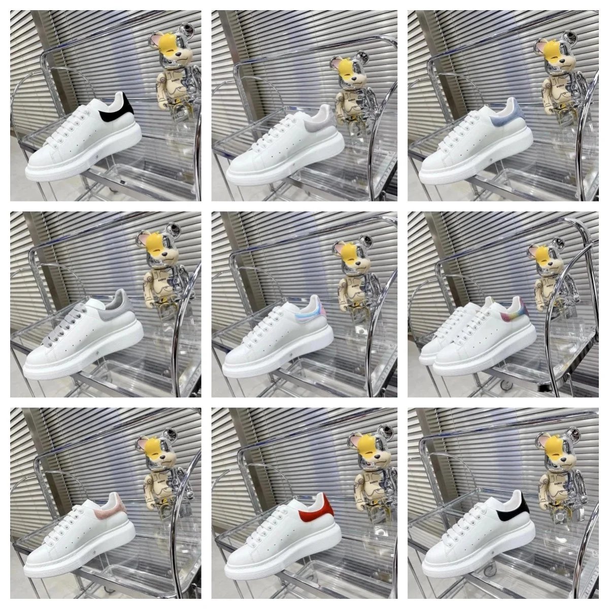 经典百搭款小白鞋男女鞋 情侣款 - 3671555