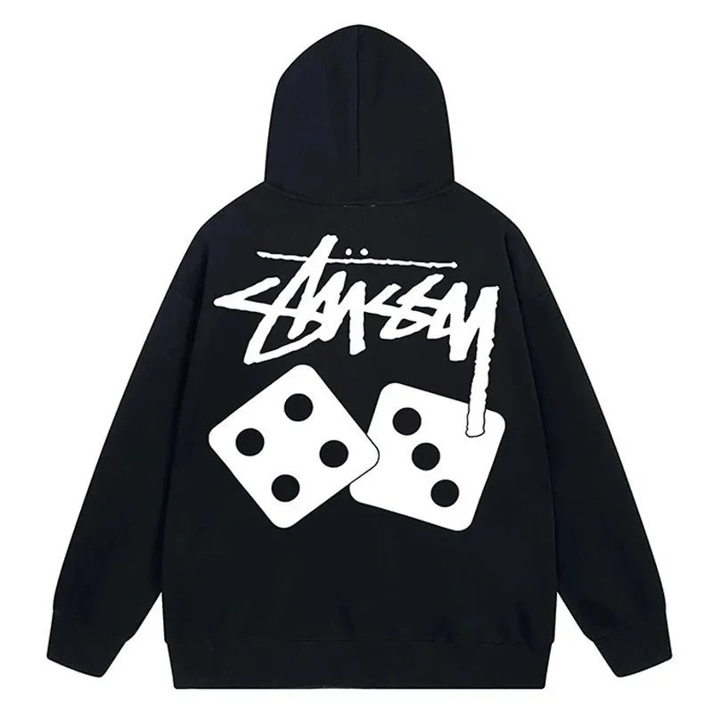 Stussy Stock Logo Hoodie Sweatshirt