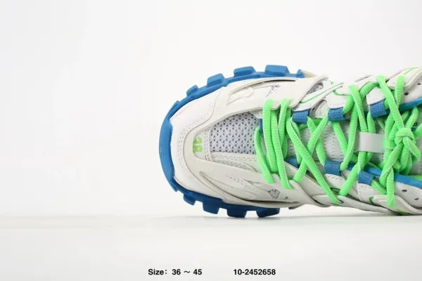 Balenciaga Track 2 Black Chunky Sneakers - 7