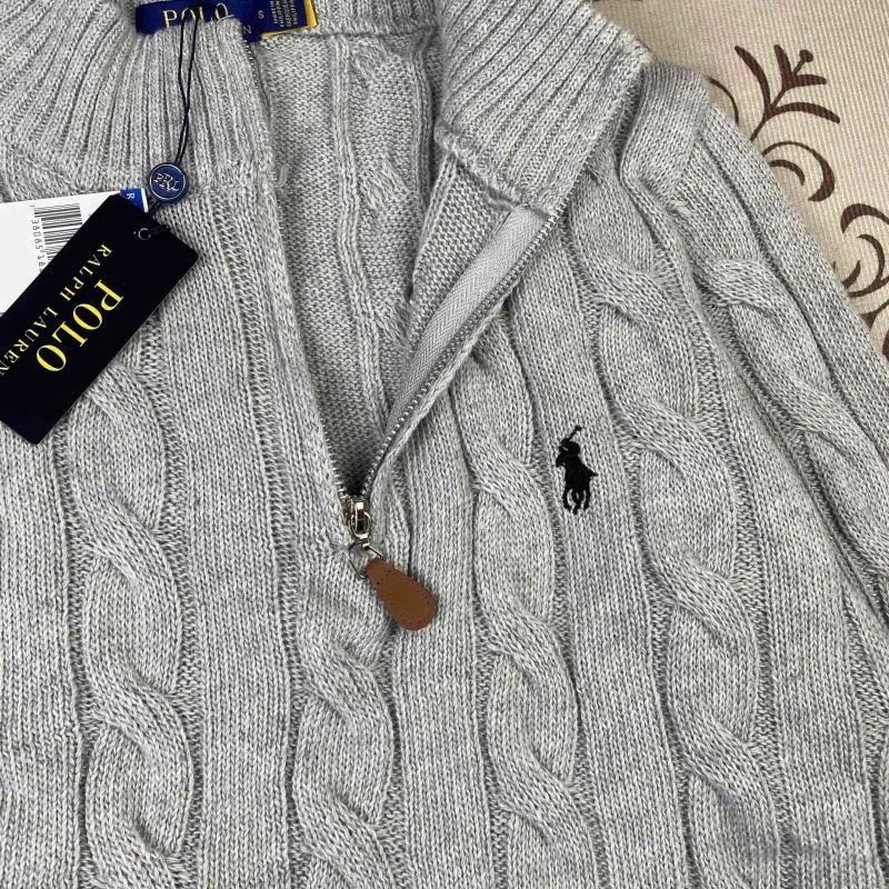 Ralph Lauren Cable Knit Cardigan White Sweater - 11