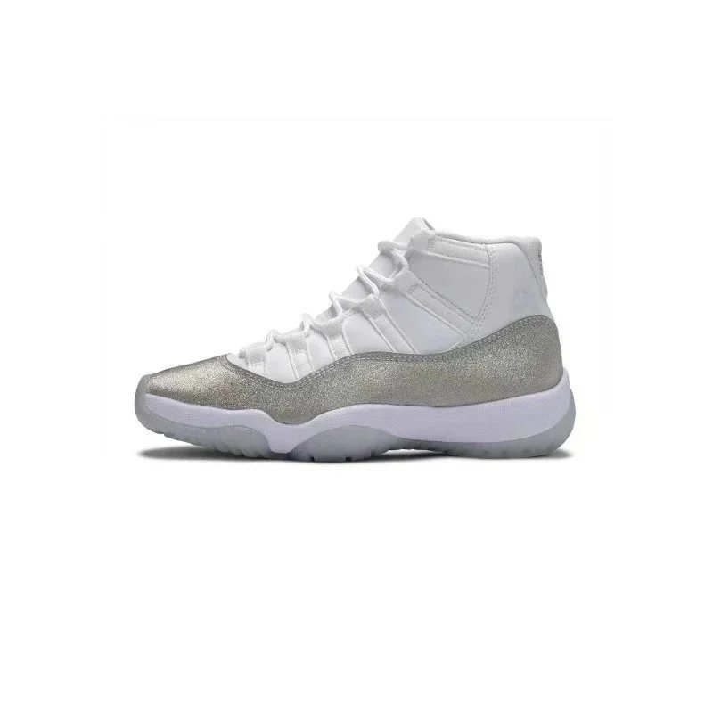 Air Jordan 11 Low White Ice Sole Sneakers - 6