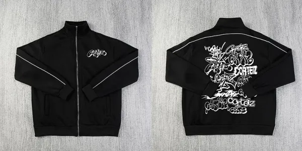 Cortez The World Track Jacket Black - 4