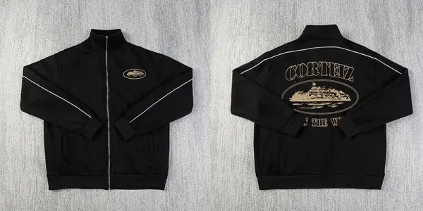 Cortez Track Jacket Black - 1