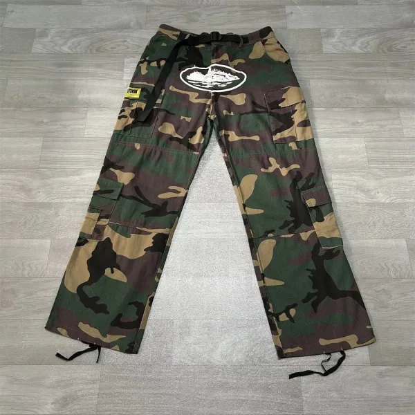 LITENWORK Camo Cargo Pants Multicolor Pants - 1