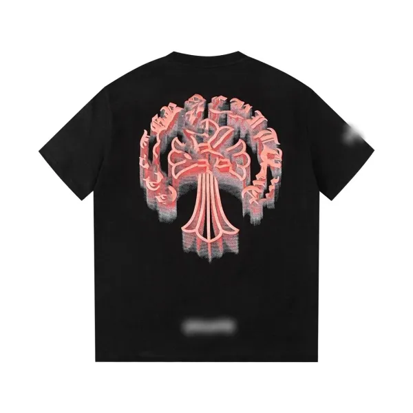 Off-White Dandelion Crystal Embroidery White T-Shirt - 7