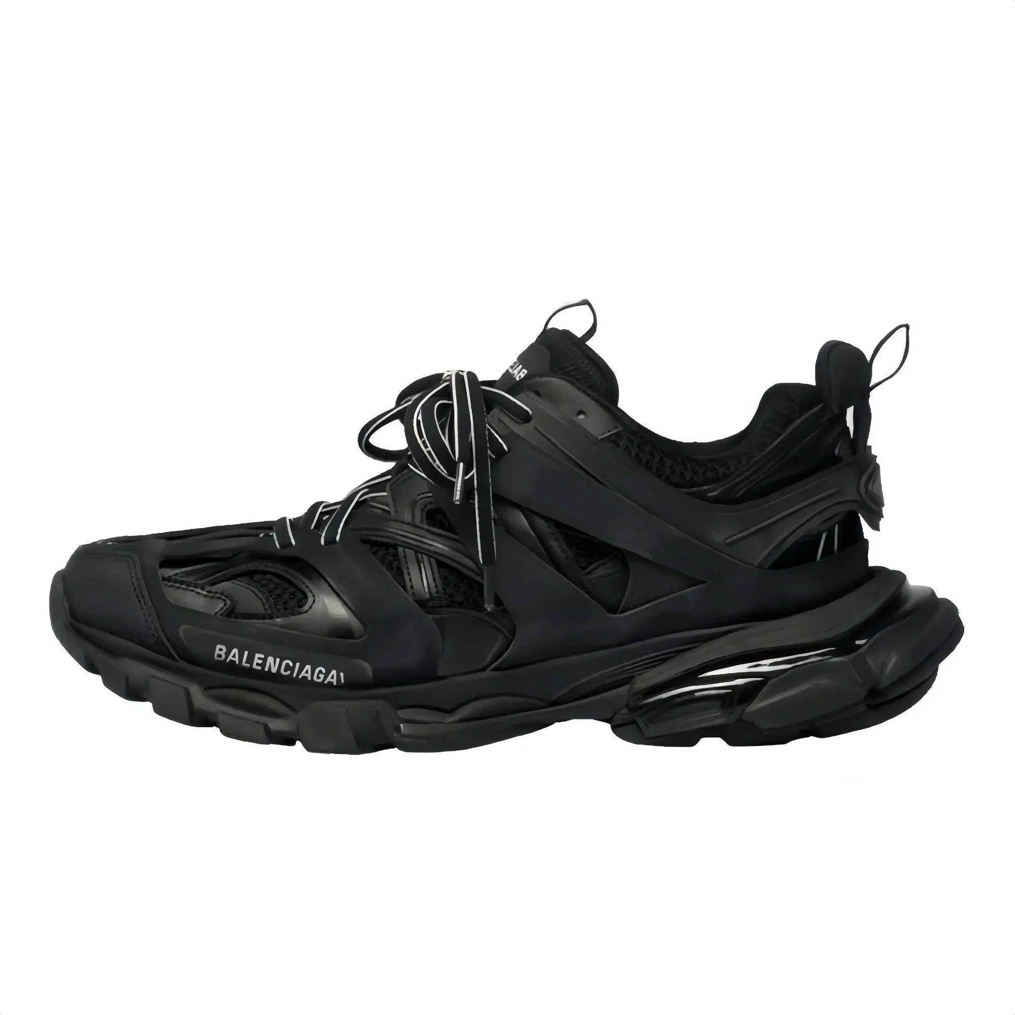 Balenciaga Track 2 Black Chunky Sneakers - 1