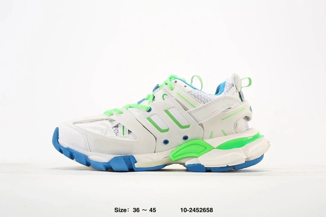 Balenciaga Track 2 Black Chunky Sneakers - 5