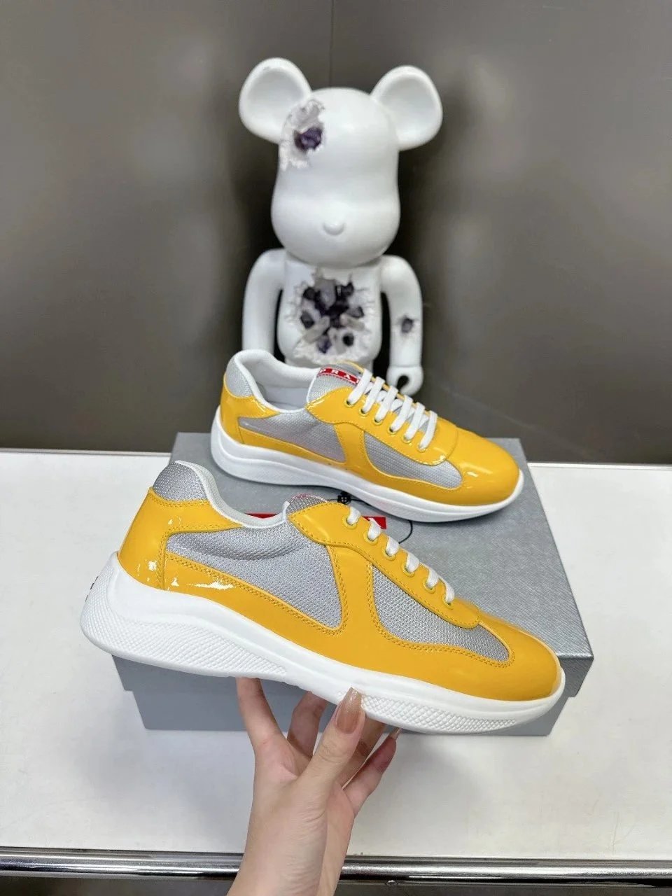Prada Linea Rossa Nylon Sneakers Multicolor Sneakers - 7