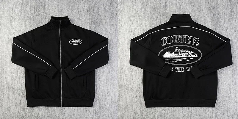 Cortez Track Jacket Black - 1