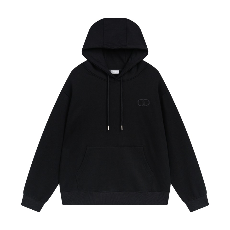 Chrome Hearts x Spray Paint Effect Hoodie Black Multicolor - 4