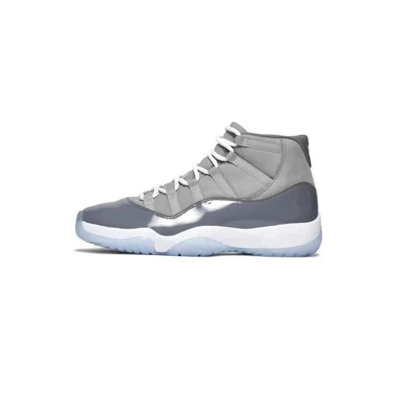 Air Jordan 11 Low White Ice Sole Sneakers - 3