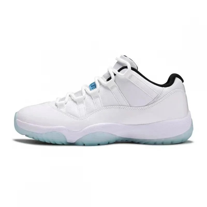 Air Jordan 11 Low White Ice Sole Sneakers - 9