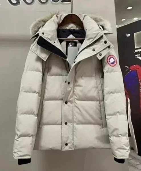 Canada Goose Expedition Parka Light Beige Down Jacket - 1