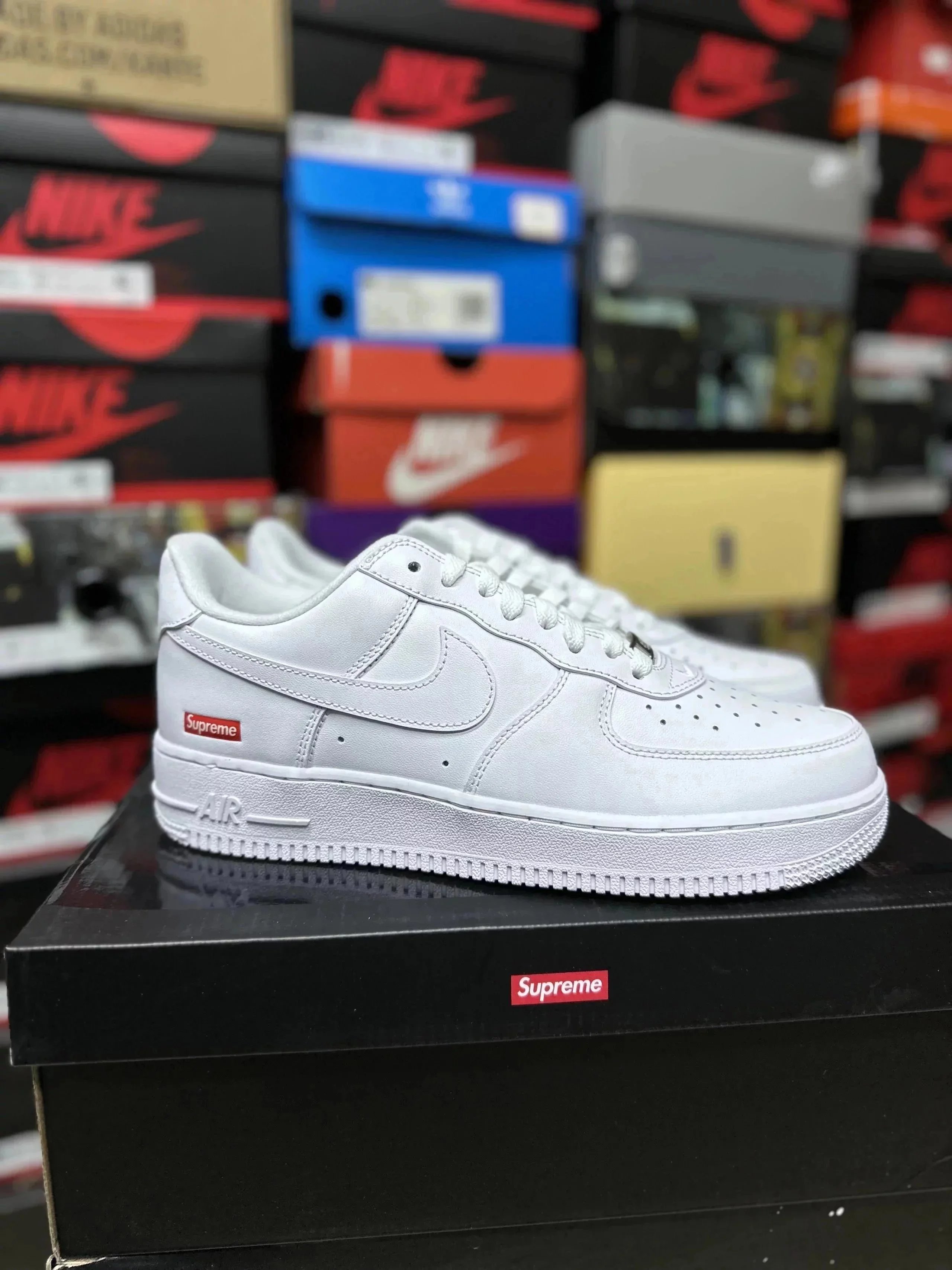 Nike x Fragment Design Air Force 1 Low White Sneakers - 6