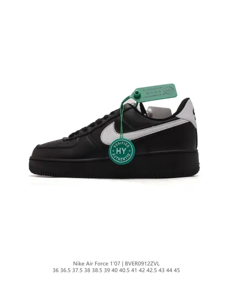 Nike Air Force 1 '07 Black/White Sneakers - 1