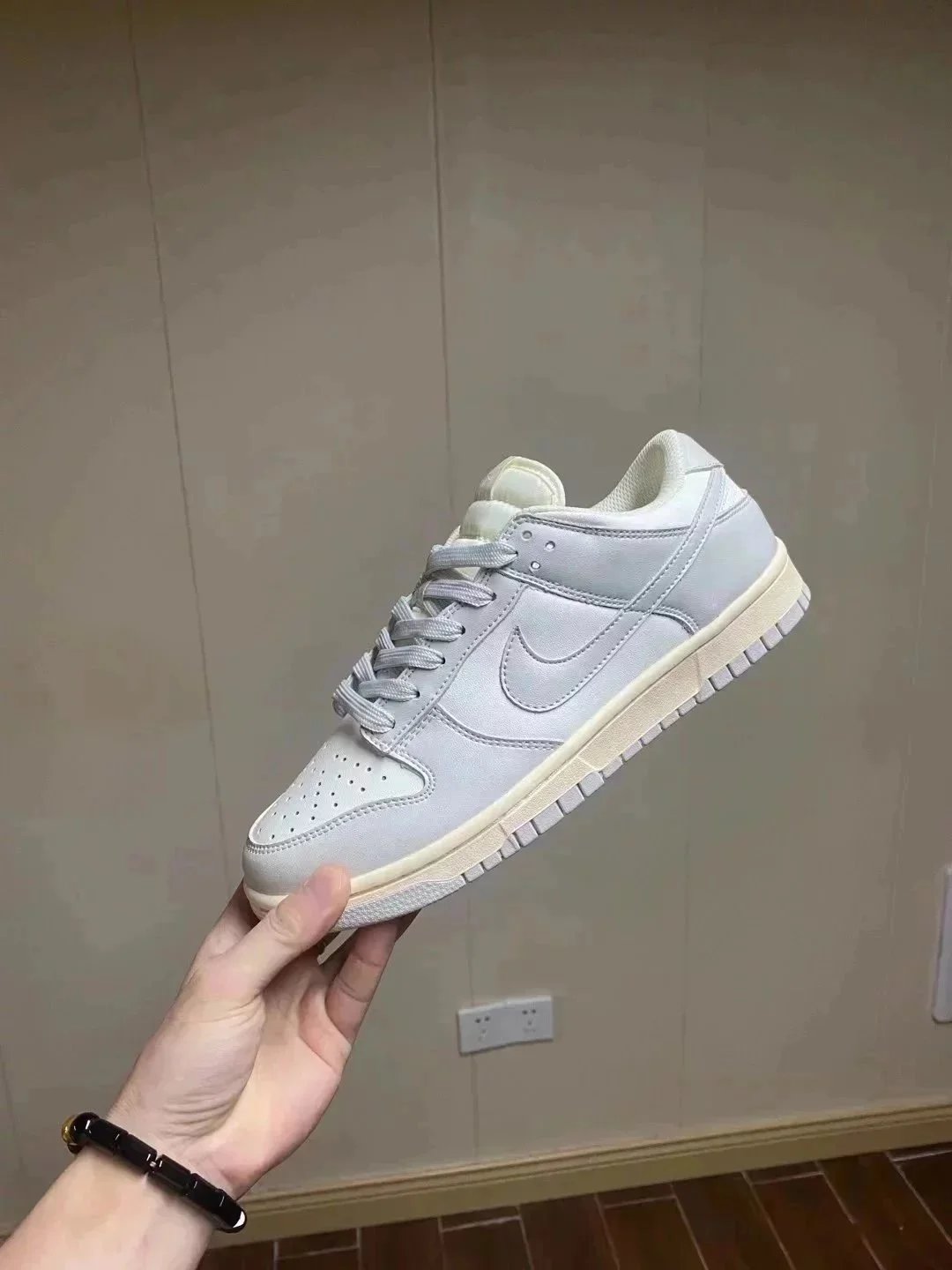 Nike Dunk Low Pastel Mint Pink Sneakers - 4