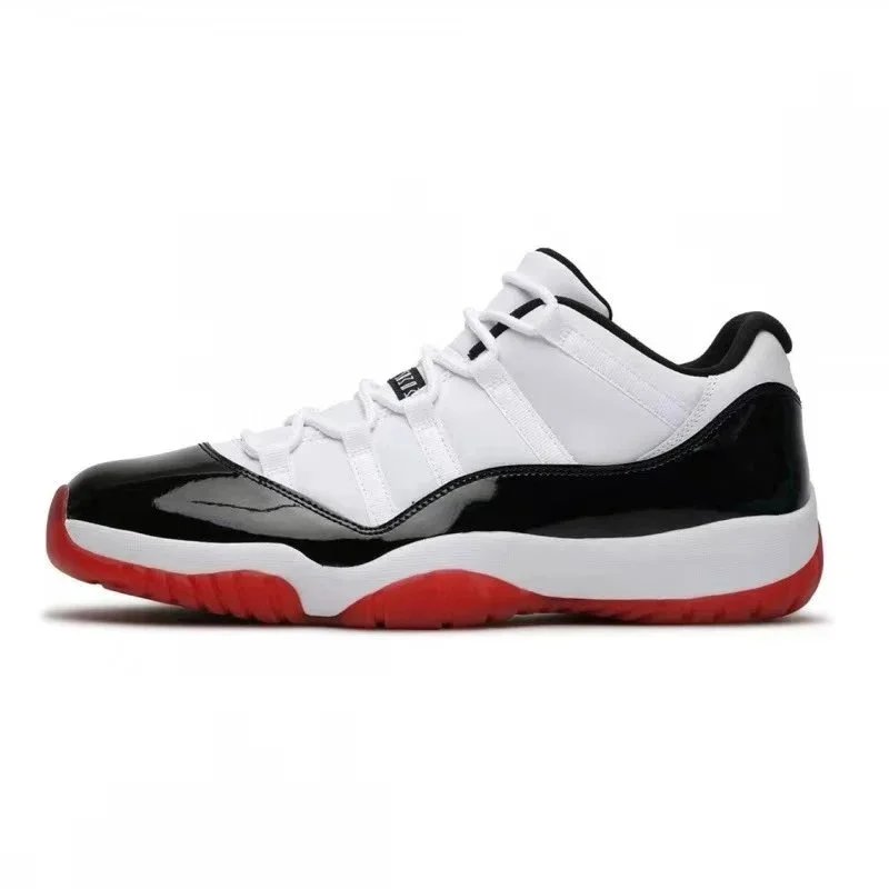 Air Jordan 11 Low White Ice Sole Sneakers - 10