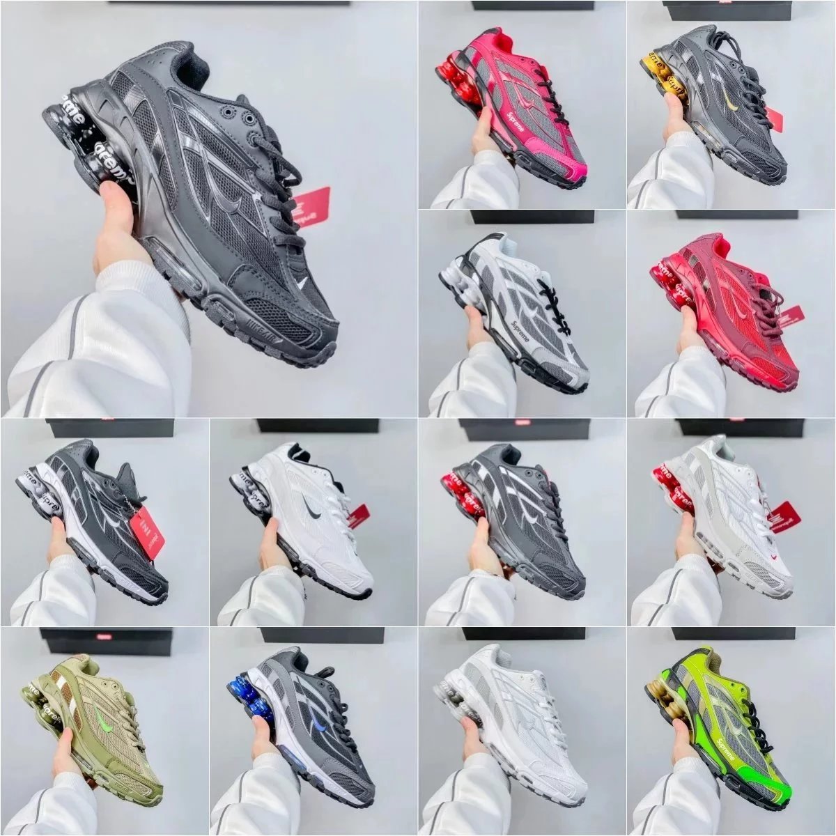 Try Use AllChinabuy / Mulebuy / Superbuy / HooBuy / Basetao/CNFans Agent ! Supreme x Shox Ride 36-47