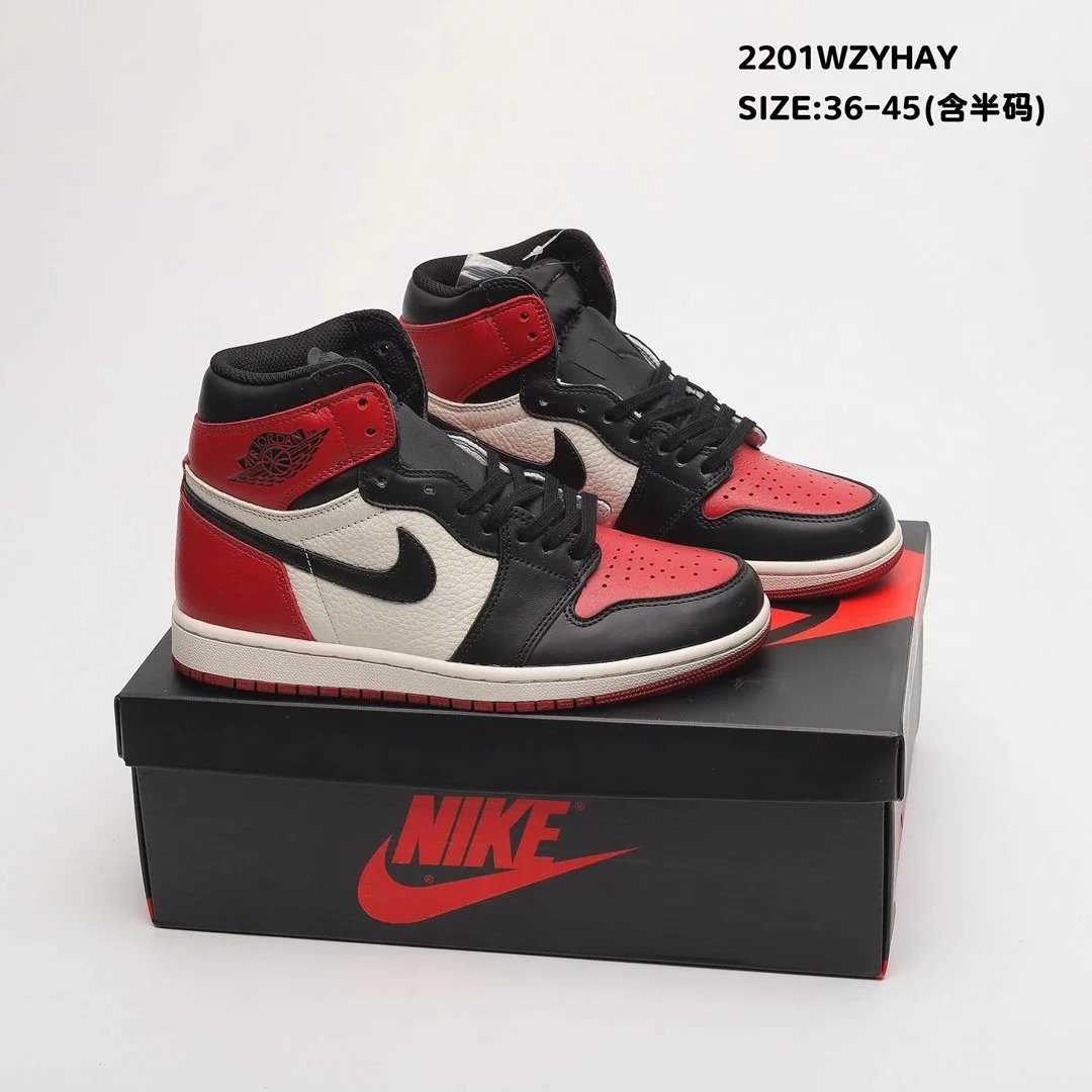 头层 乔一 AJ1 高帮经典篮球鞋 多款