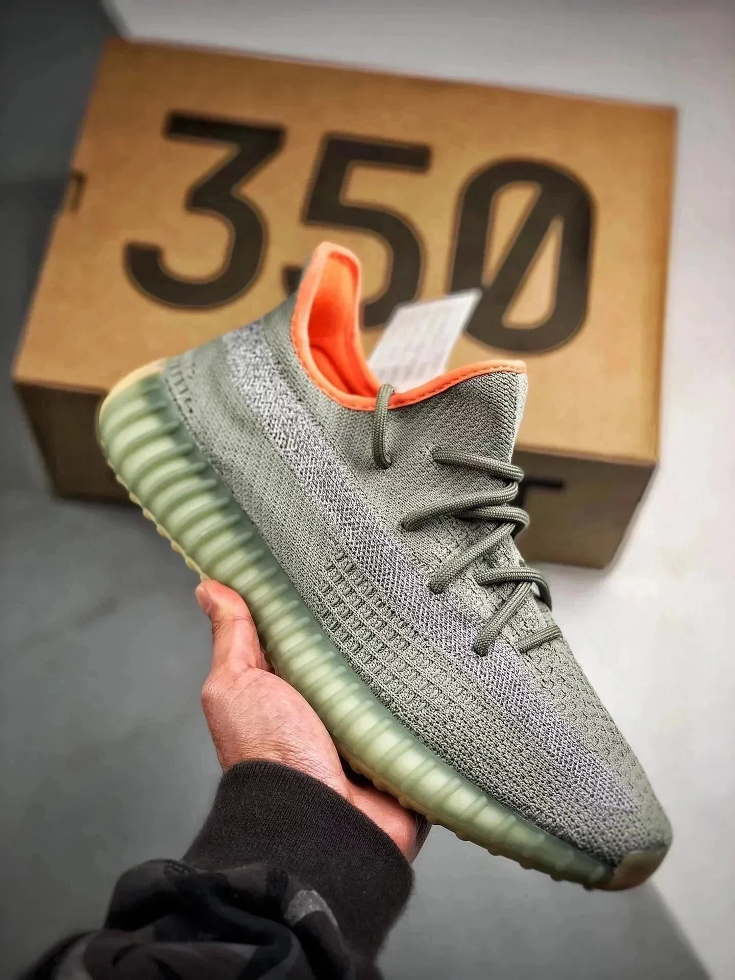 Gray orange side translucent starry sky