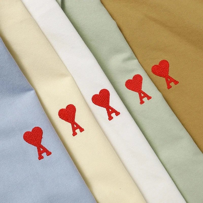 Comme des Garçons Play Heart Logo Light Blue Oxford Shirt - 37