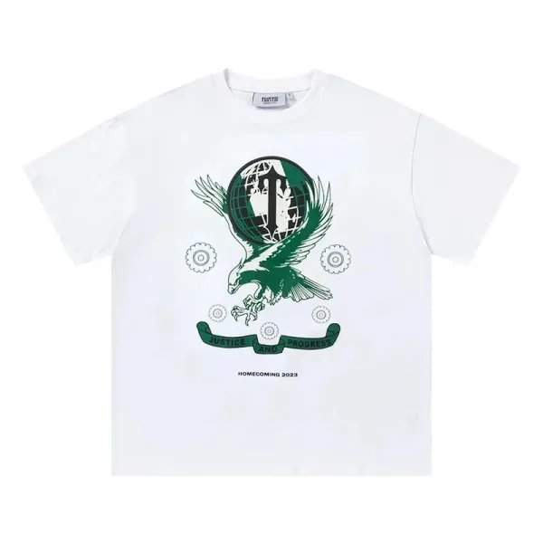 Telfar Logo Print White T-Shirt - 9