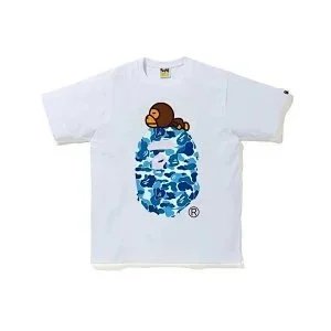 A Bathing Ape Sakura Ape Head Black T-Shirt - 5