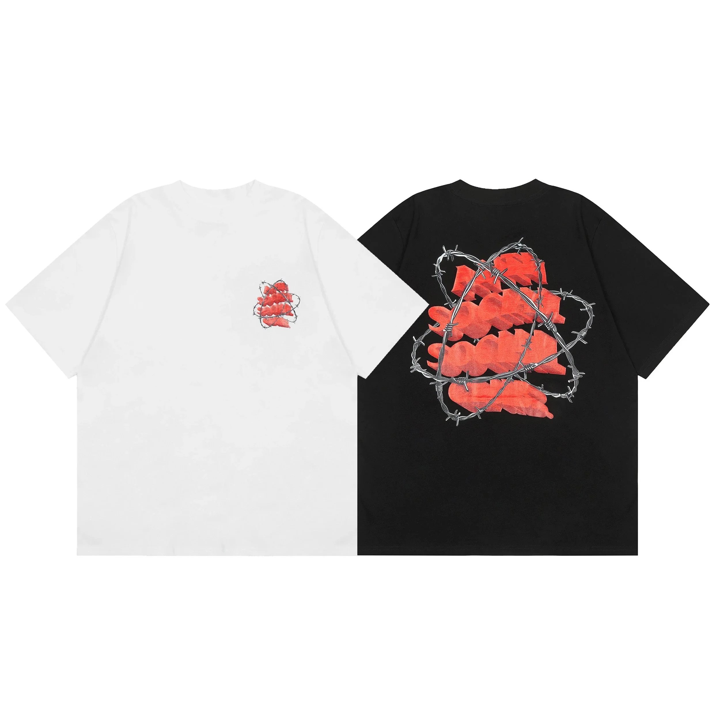 Anti Social Social Club Distressed Logo Black T-Shirt - 12