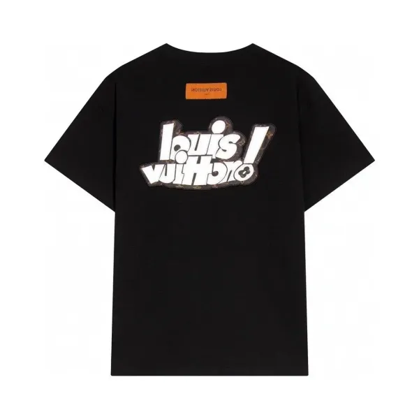 Louis Vuitton Clock Face LV Monogram T-Shirt Black - 2