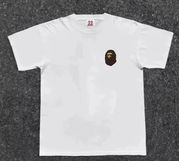 A Bathing Ape Pirate Ape Graphic Black T-Shirt - 13