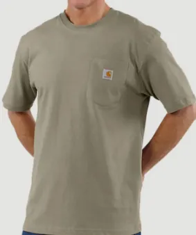 Carhartt Work In Progress Carhartt WIP Logo T-Shirt Burgundy T-Shirt T-Shirts - 2