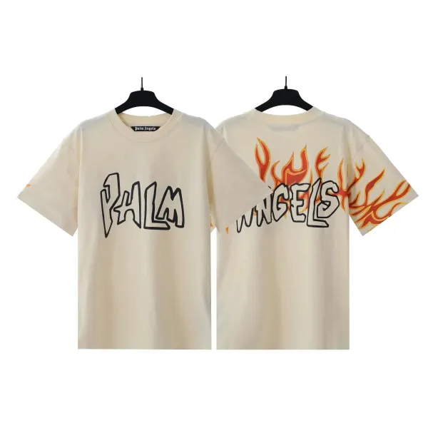 Palm Angels Skull Graphic Black T-Shirt - 3