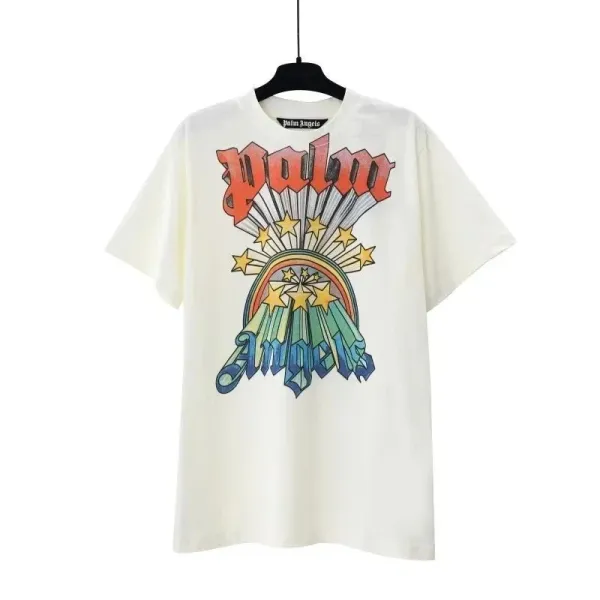 Palm Angels Skull Graphic Black T-Shirt - 6
