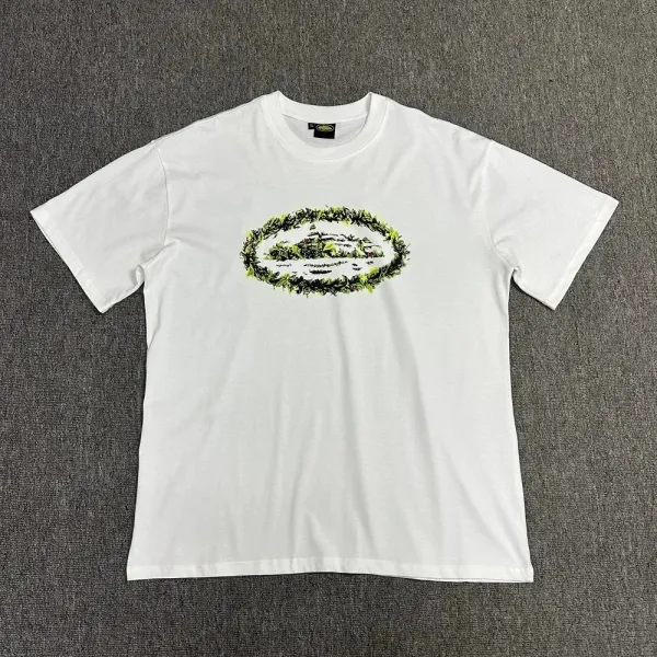 Design Ocean Graphic Print White T-Shirt - 5