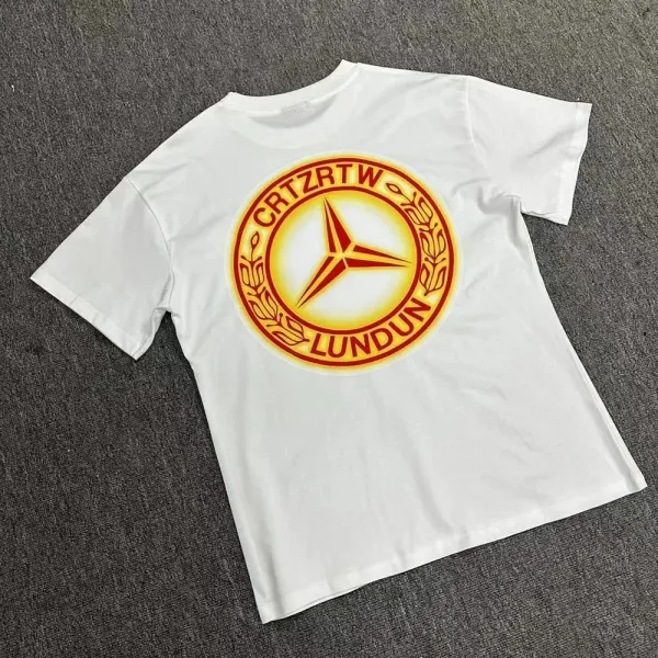Design Ocean Graphic Print White T-Shirt - 28